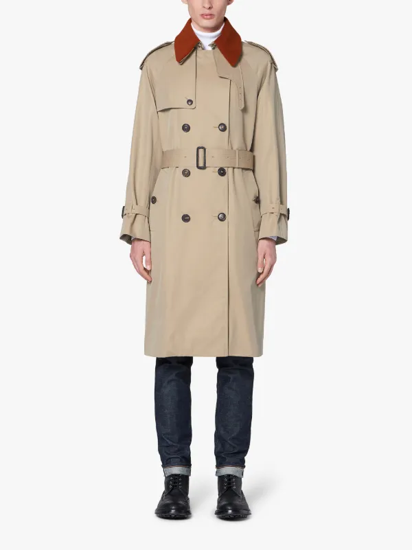 EDINBURGH Honey Cotton Oversized Trench Coat | GM-1008FC | Mackintosh