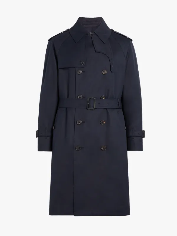 EDINBURGH Ink Cotton Trench Coat | GM-130FD