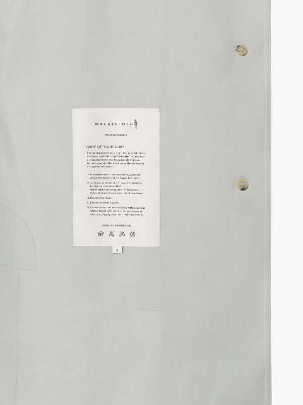 EREDINE Storm Grey Bonded Cotton Coat | LR-1011