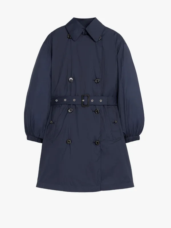 ERVIE Navy Nylon Coat | LM-1107