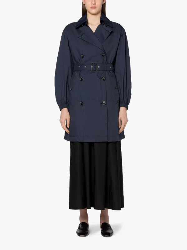 ERVIE Navy Nylon Coat | LM-1107