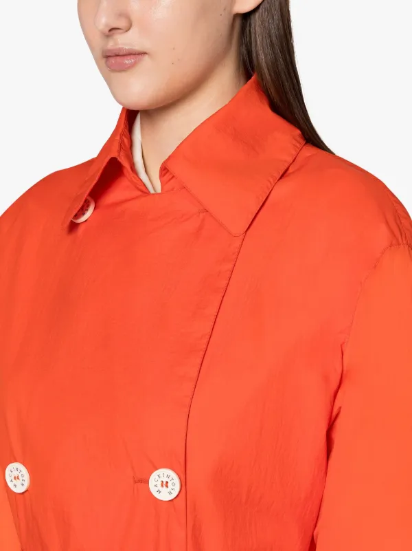 ERVIE Orange Nylon Coat | LM-1107