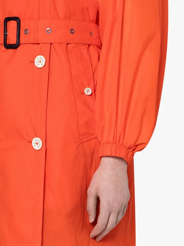 ERVIE Orange Nylon Coat | LM-1107