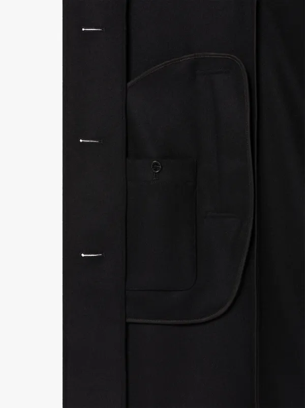 FAIRLIE Black Wool Coat