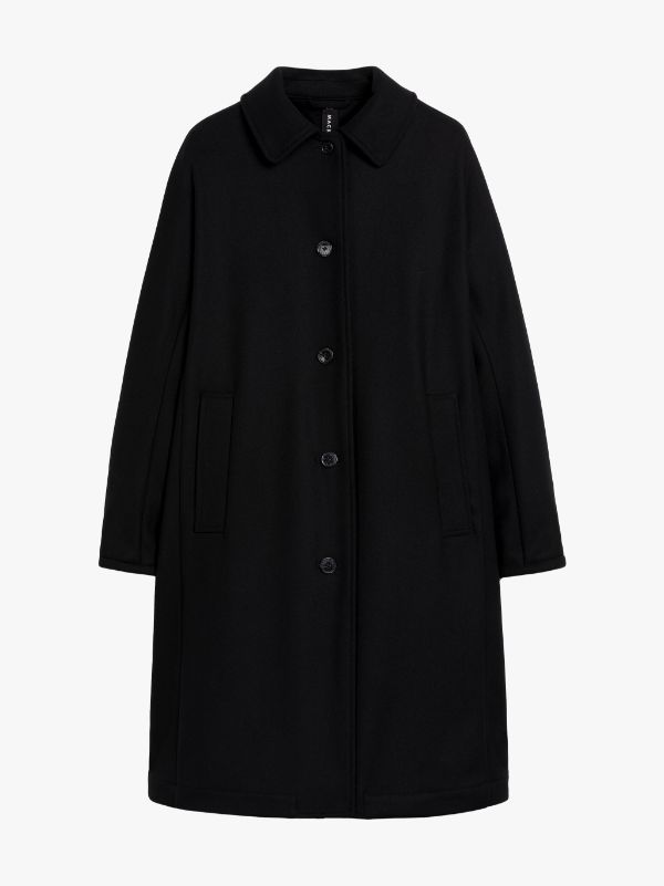 FAIRLIE Black Wool Coat