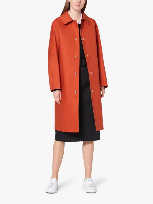 FAIRLIE Jaffa Bonded Cotton Coat | LR-079D