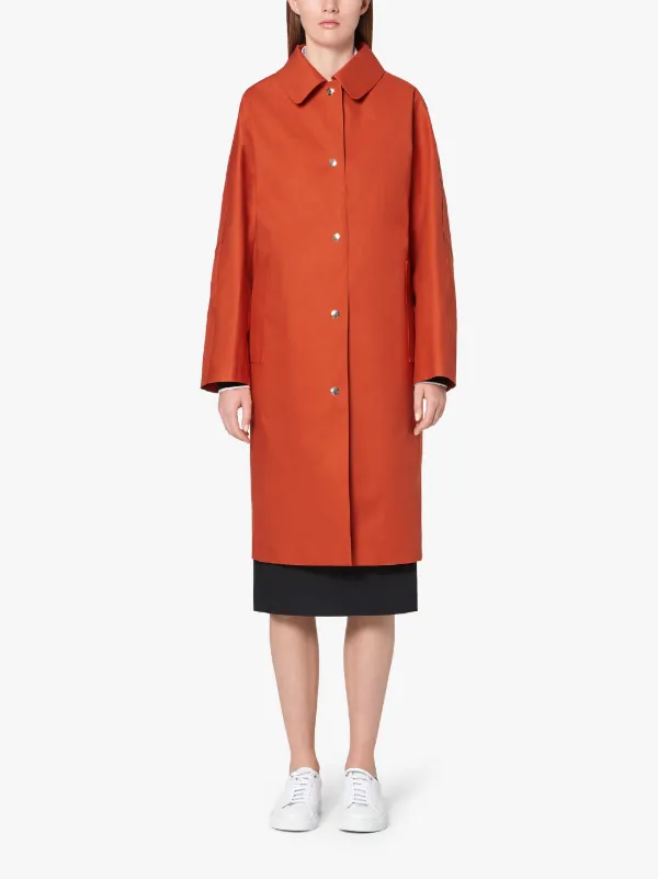 FAIRLIE Jaffa Bonded Cotton Coat | LR-079D