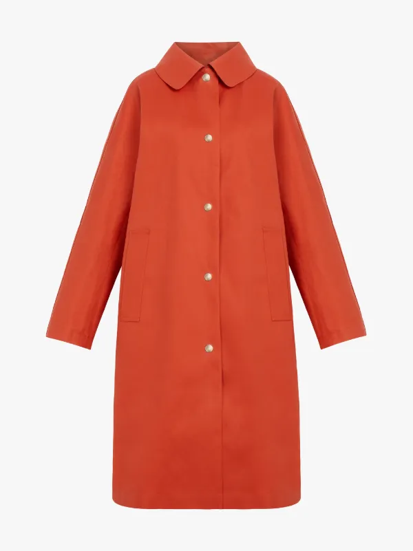 FAIRLIE Jaffa Bonded Cotton Coat | LR-079D