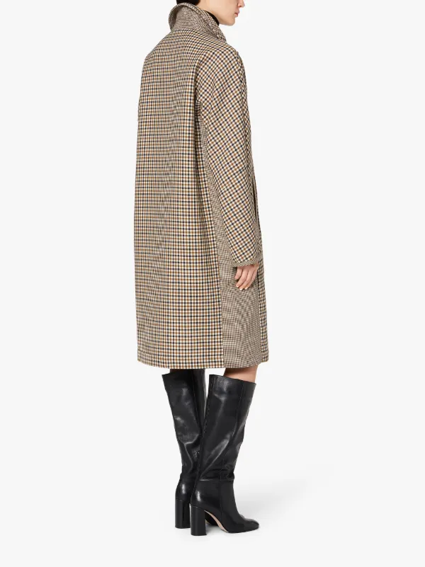 FAIRLIE Shepherd Check Wool Coat | LM-079