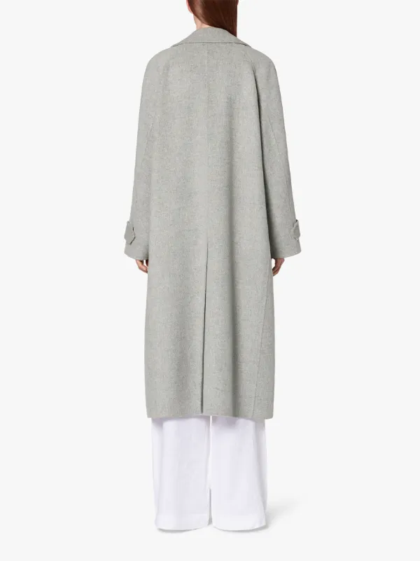 FEARNBEG Light Grey Wool Coat | LM-1051/J