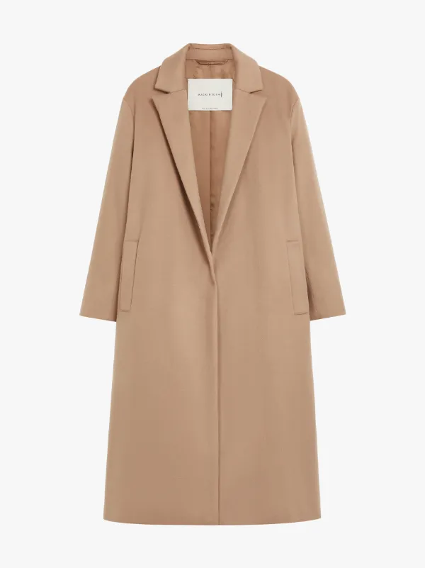 FERNESS Camel Storm System Cashmere Wrap Coat | LM-1045F