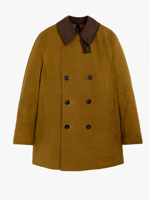canvas peacoat