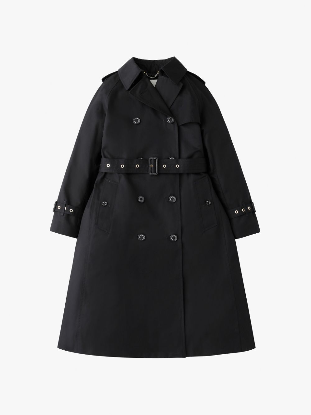 FOREST CLASSIC MAXI TRENCH COAT BLACK | LM-1013F | MACKINTOSH