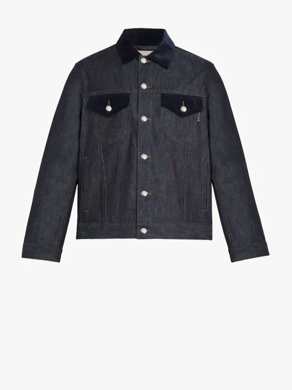 FORNIGHTY Indigo Denim Jacket | D-MJ005