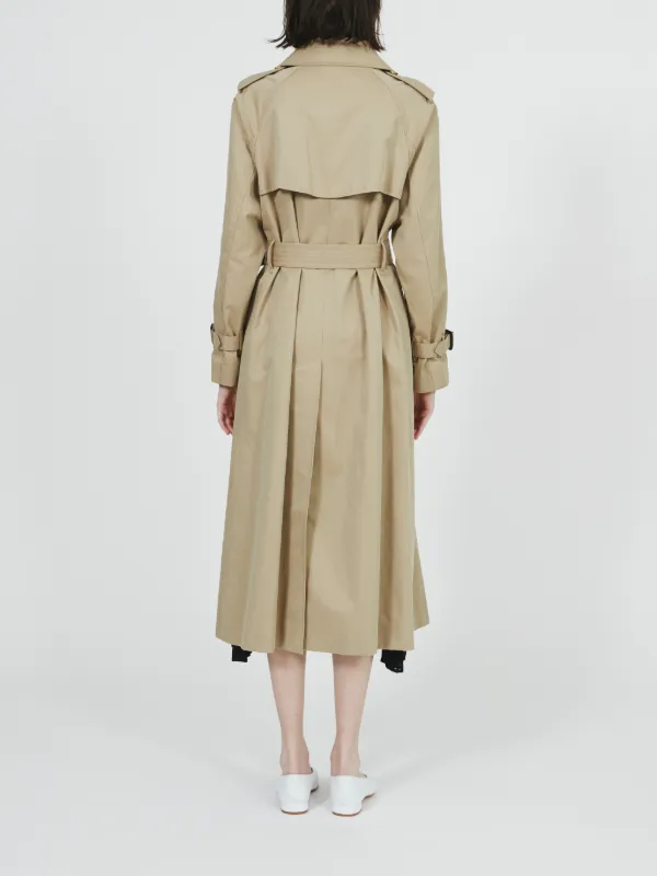 FORREST CLASSIC MAXI TRENCH COAT HONEY | LM-1013F | MACKINTOSH