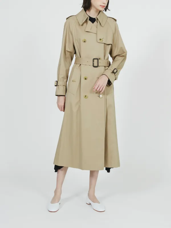 FORREST CLASSIC MAXI TRENCH COAT HONEY | LM-1013F | MACKINTOSH