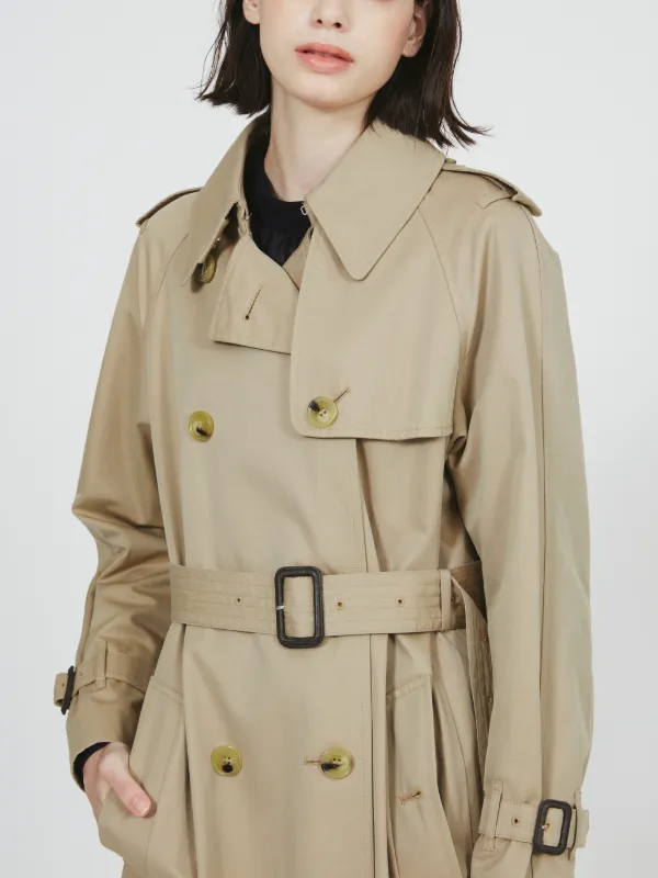 FORREST CLASSIC MAXI TRENCH COAT HONEY | LM-1013F | MACKINTOSH