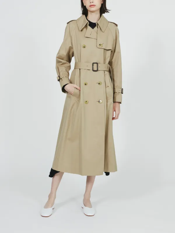 FORREST CLASSIC MAXI TRENCH COAT HONEY | LM-1013F | MACKINTOSH