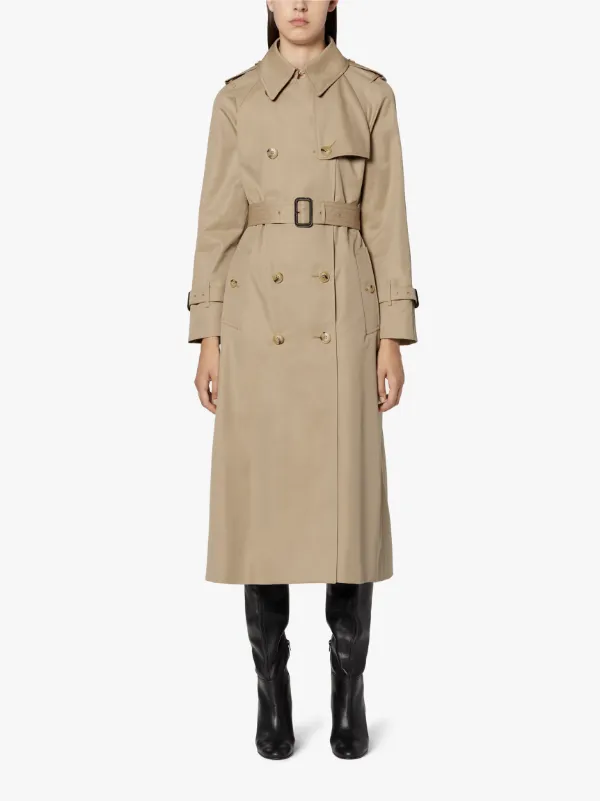 FORREST Honey Cotton Long Trench Coat | LM-1013F