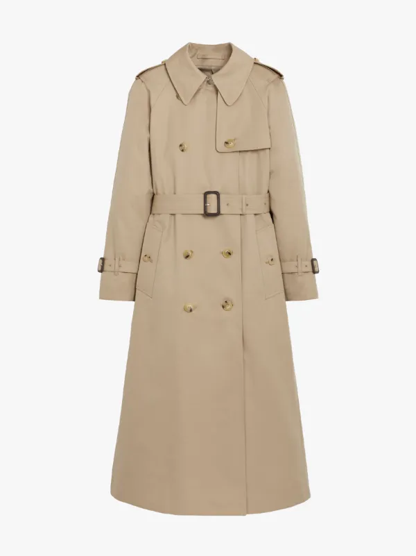 FORREST Honey Cotton Long Trench Coat | LM-1013F