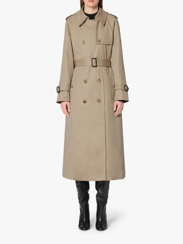 FORREST Honey Cotton Long Trench Coat | LM-1013FD