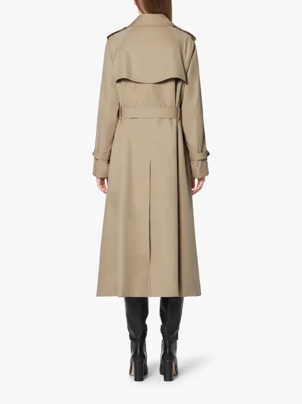 FORREST Honey Cotton Long Trench Coat | LM-1013FD