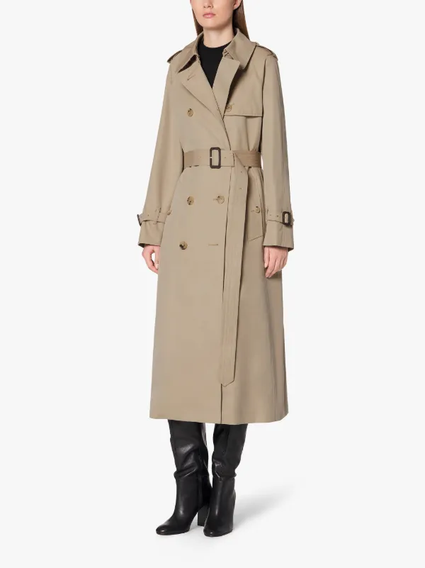 FORREST Honey Cotton Long Trench Coat | LM-1013FD