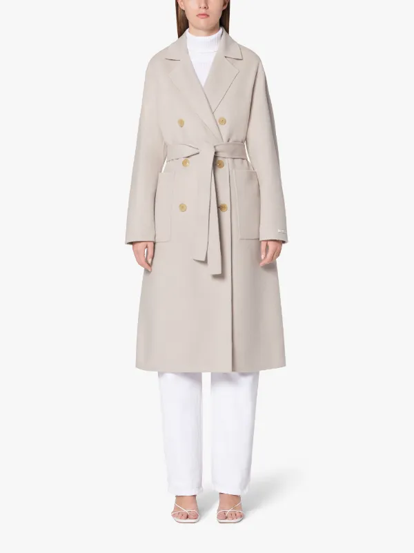 FORTROSE Ivory Wool Trench Coat | LM-1009H/J