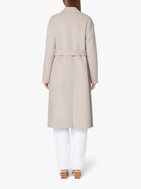 FORTROSE Ivory Wool Trench Coat | LM-1009H/J