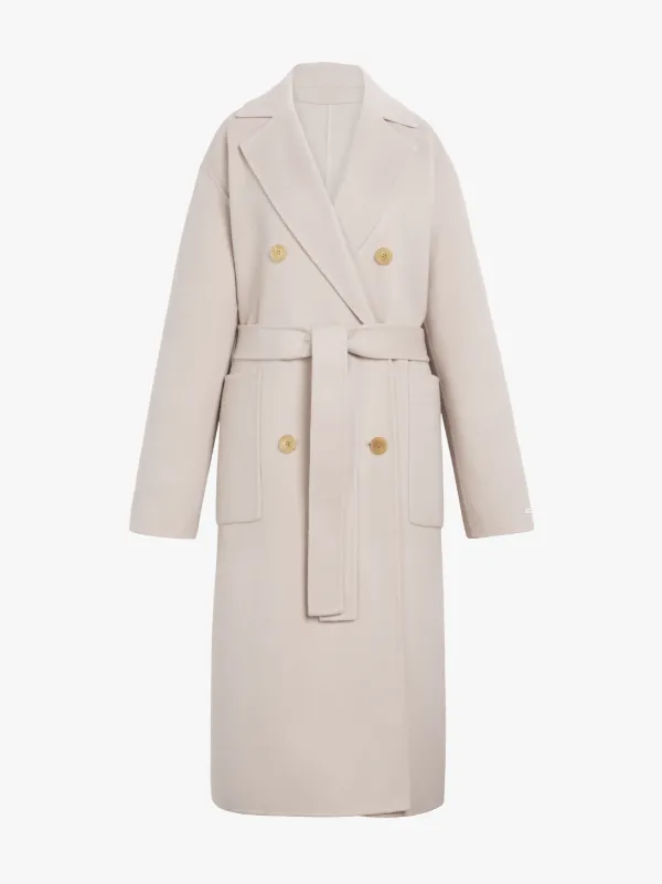 FORTROSE Ivory Wool Trench Coat | LM-1009H/J