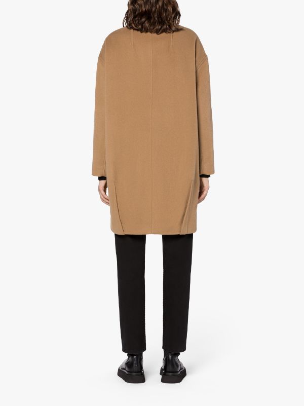 Acne short 2024 cocoon coat