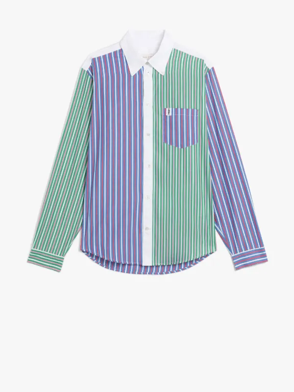 FUN BLOOMSBURY Stripe Cotton Shirt