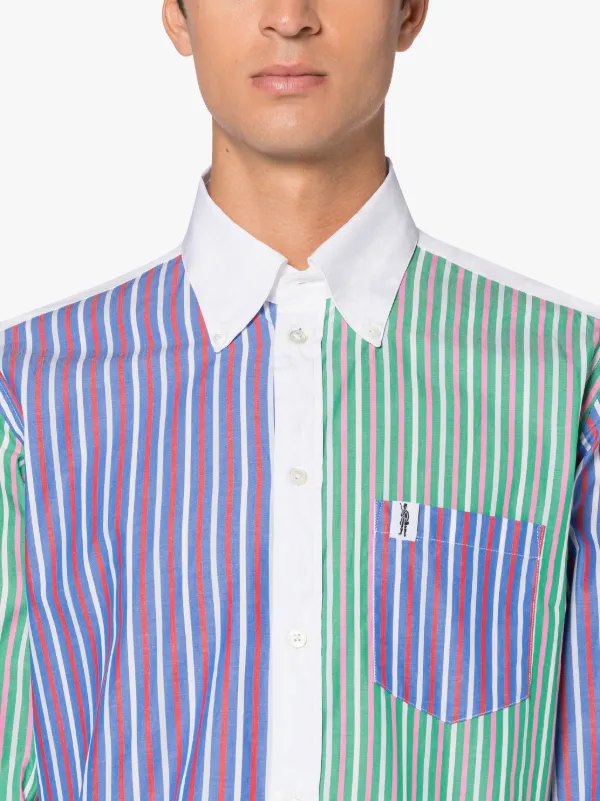 FUN BLOOMSBURY Stripe Cotton Shirt