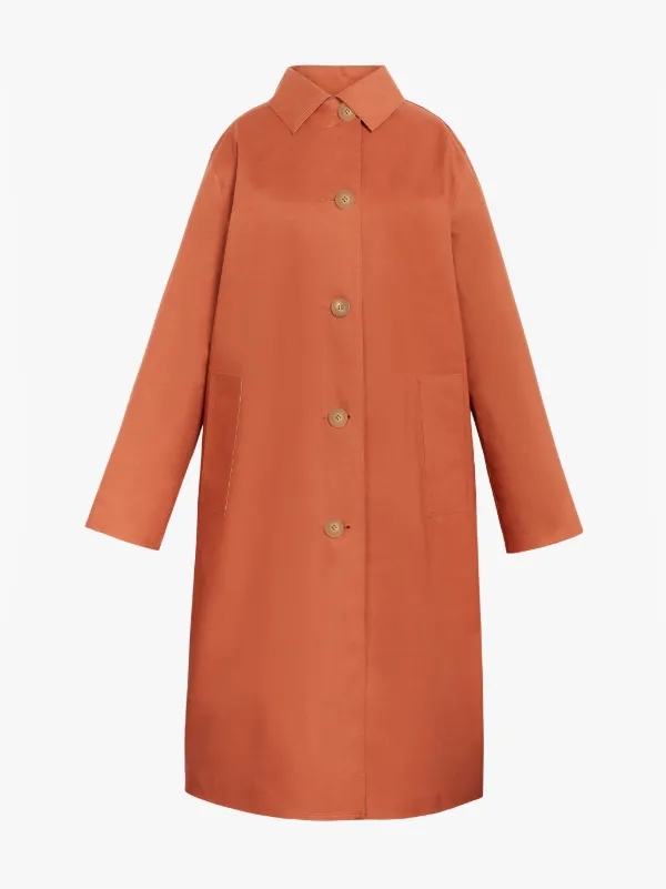 GARMONY Baked Clay Bonded Cotton Coat | LR-1009