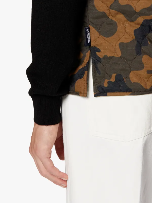 GENERAL Camo Ripstop Nylon Gilet | GQM-211