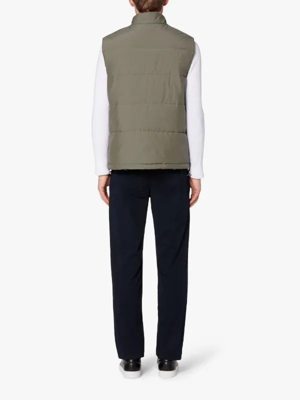 GILLOCK Olive Rain System Wool THINDOWN Vest | GM-1028TD