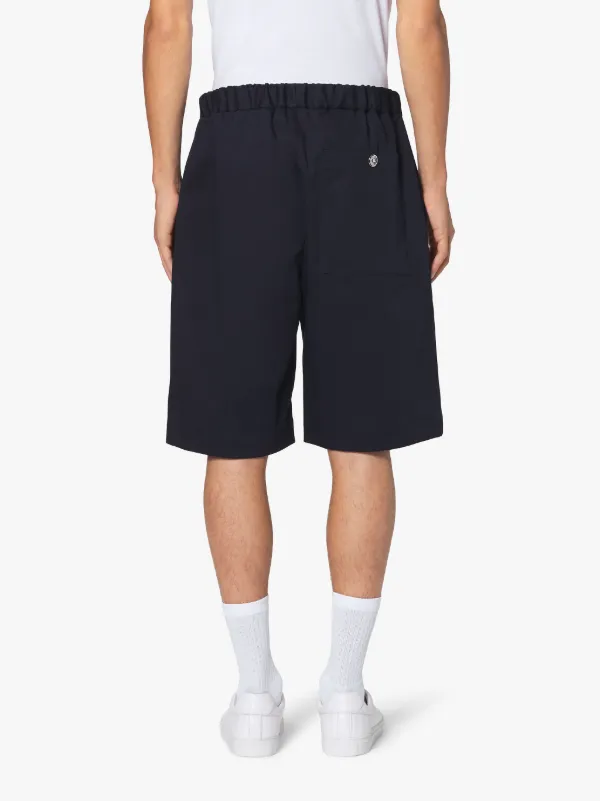 GLENMALLAN Navy Cotton Shorts | GM-1050