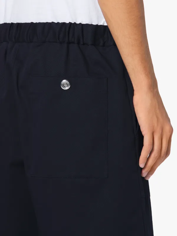 GLENMALLAN Navy Cotton Shorts | GM-1050