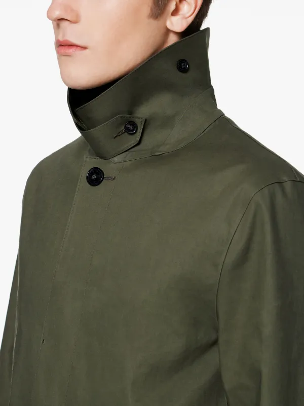Grape Leaf Bonded Cotton Coat | GR-001D