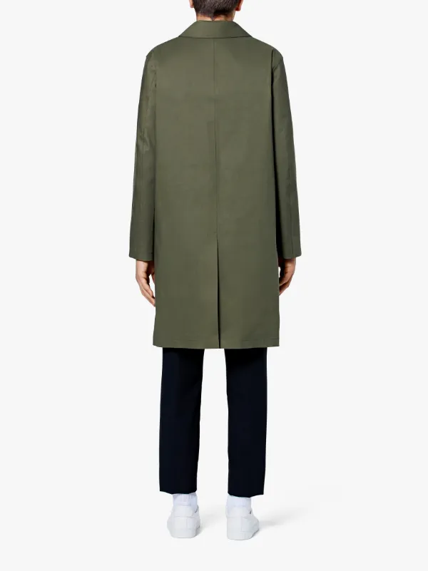 Grape Leaf Bonded Cotton Coat | GR-001D