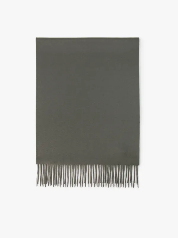 Grey Cashmere Scarf