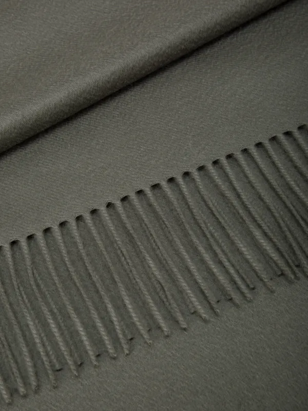 Grey Cashmere Scarf