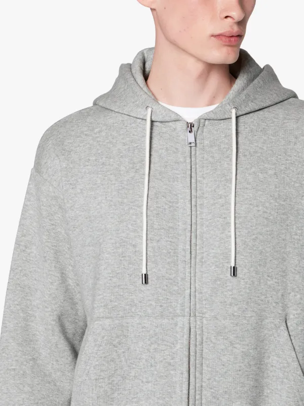 Grey Cotton Hooded Sweatshirt | GCS-1002