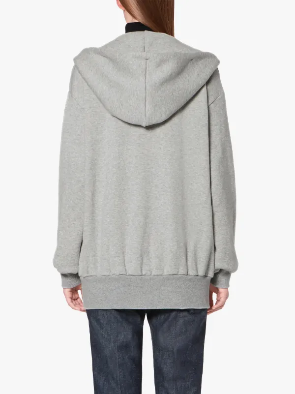 Grey Cotton Hooded Sweatshirt | WCS-1001