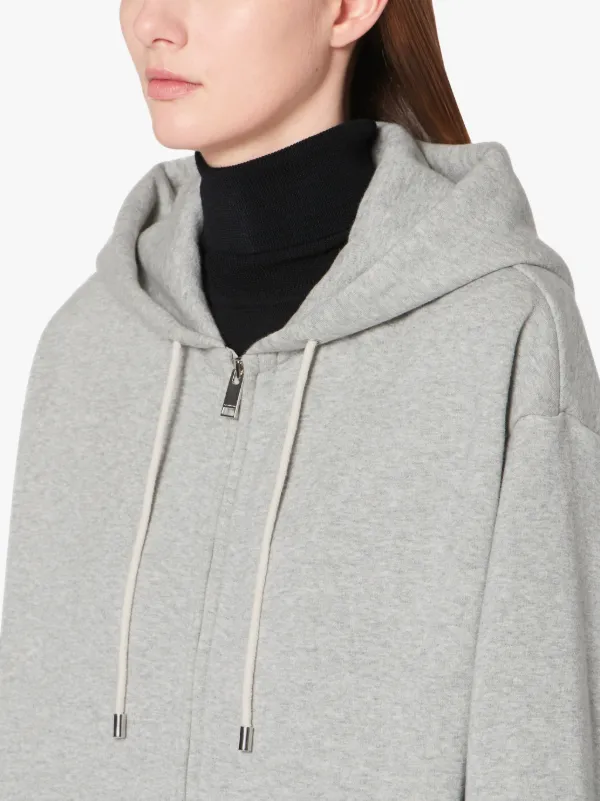 Grey Cotton Hooded Sweatshirt | WCS-1001