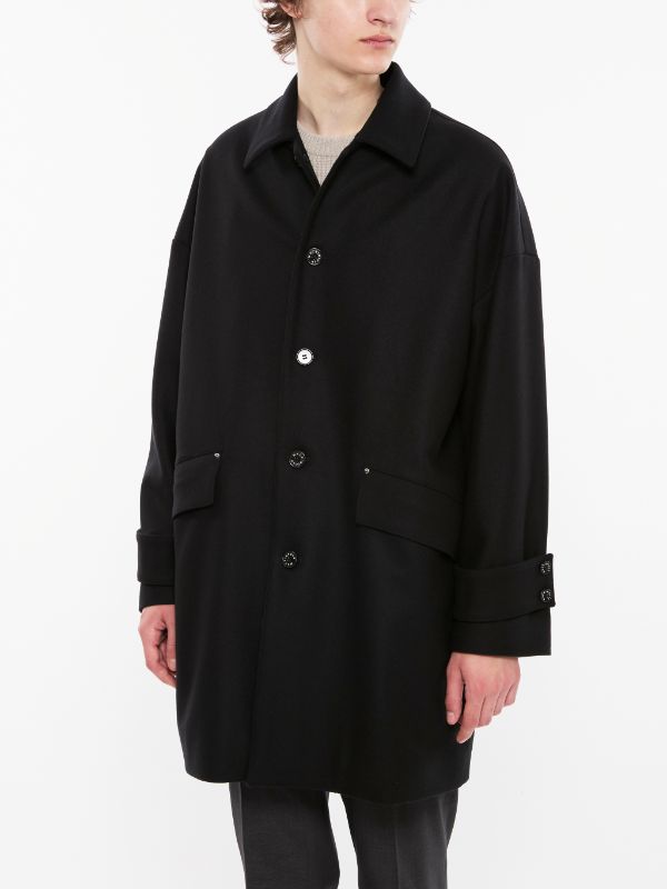 GTS HUMBIE DROP-SHOULDER SHORT COAT BLACK | GM-1128F/WO | MACKINTOSH