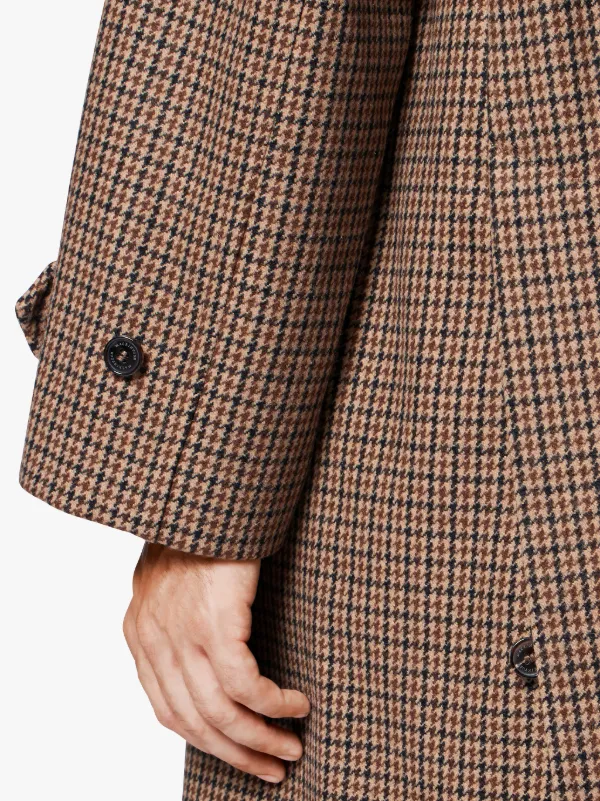 Gun Club Check Virgin Wool Overcoat GM-113BS