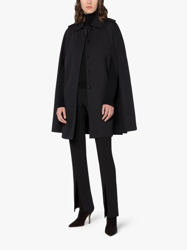 Black cloak coat hotsell