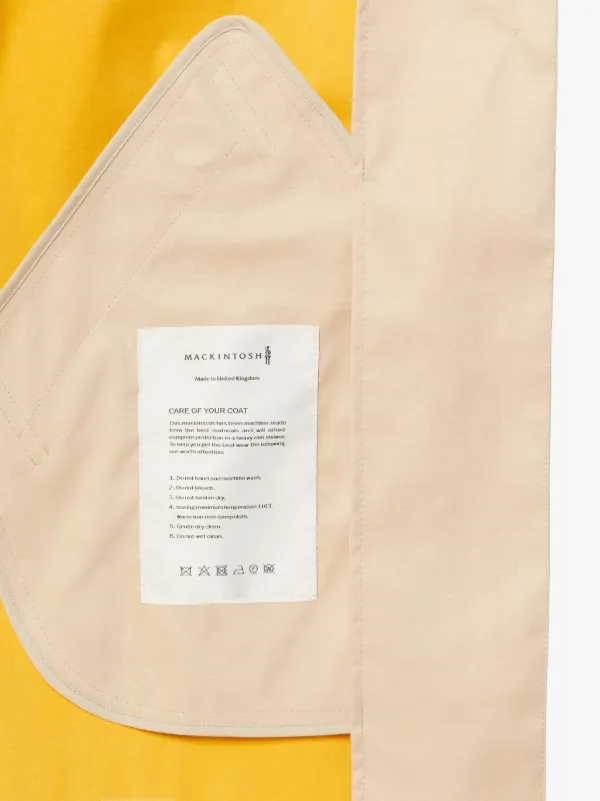 HARTWOOD Putty x Yellow RAINTEC Cotton Coat | LM-1106B