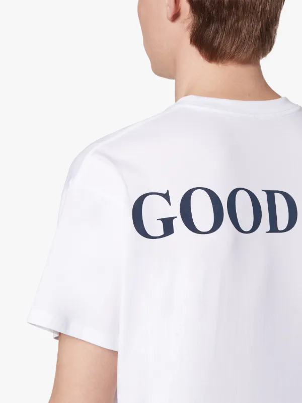 HELLO x GOODBYE White Cotton T-Shirt